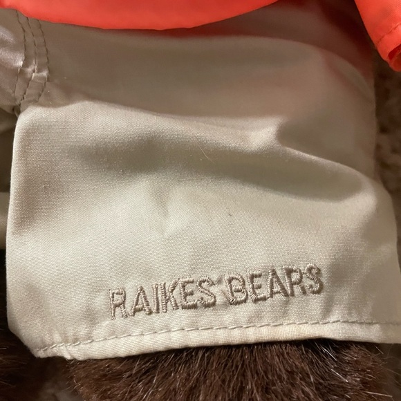 Rare HTF Robert Raikes “Camp Grizzly” Signed & Numbered Charming Wood Face Bear - Picture 15 of 17